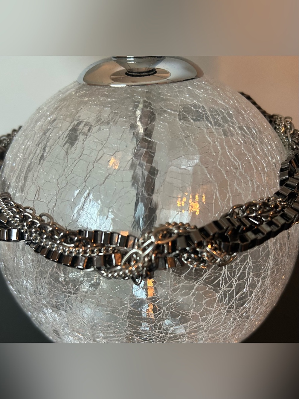BaubleBar Gunmetal Chain Choker Necklace - Picture 2 of 3